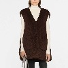 Quilted Oversize Corduroy Vest. toteme